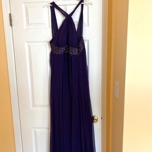 Marc Bouwer Former Gown with Slit